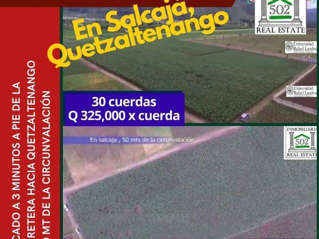 #1069 - Área para Venta en Salcajá - Quetzaltenango